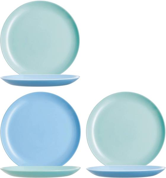 Diwali mixed - 6 Teller flach 25cm